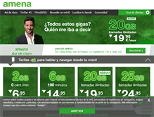 Tablet Screenshot of amena.com