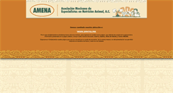 Desktop Screenshot of amena.org.mx