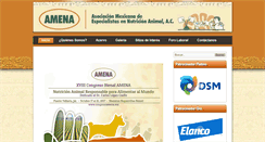 Desktop Screenshot of amena.mx